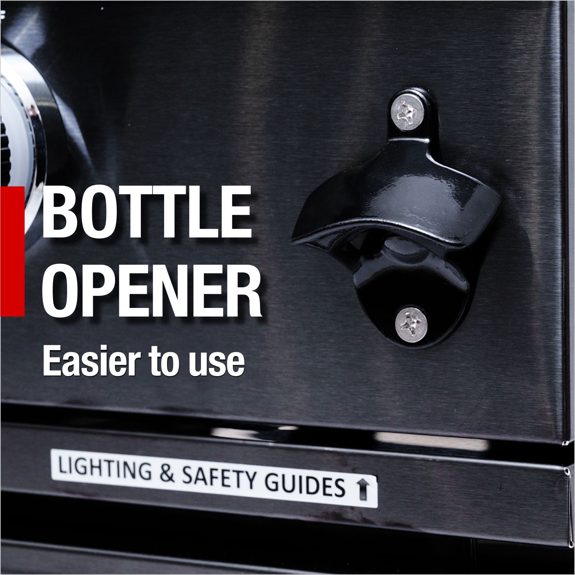 BBQ Island Outdoor Kitchen: 46-Inch 4-Burner 72000 BTU Modular Outdoor Grill Islands + Side Burner + Rotisserie + Granite Countertops for Backyard Family Gatherings Small Business