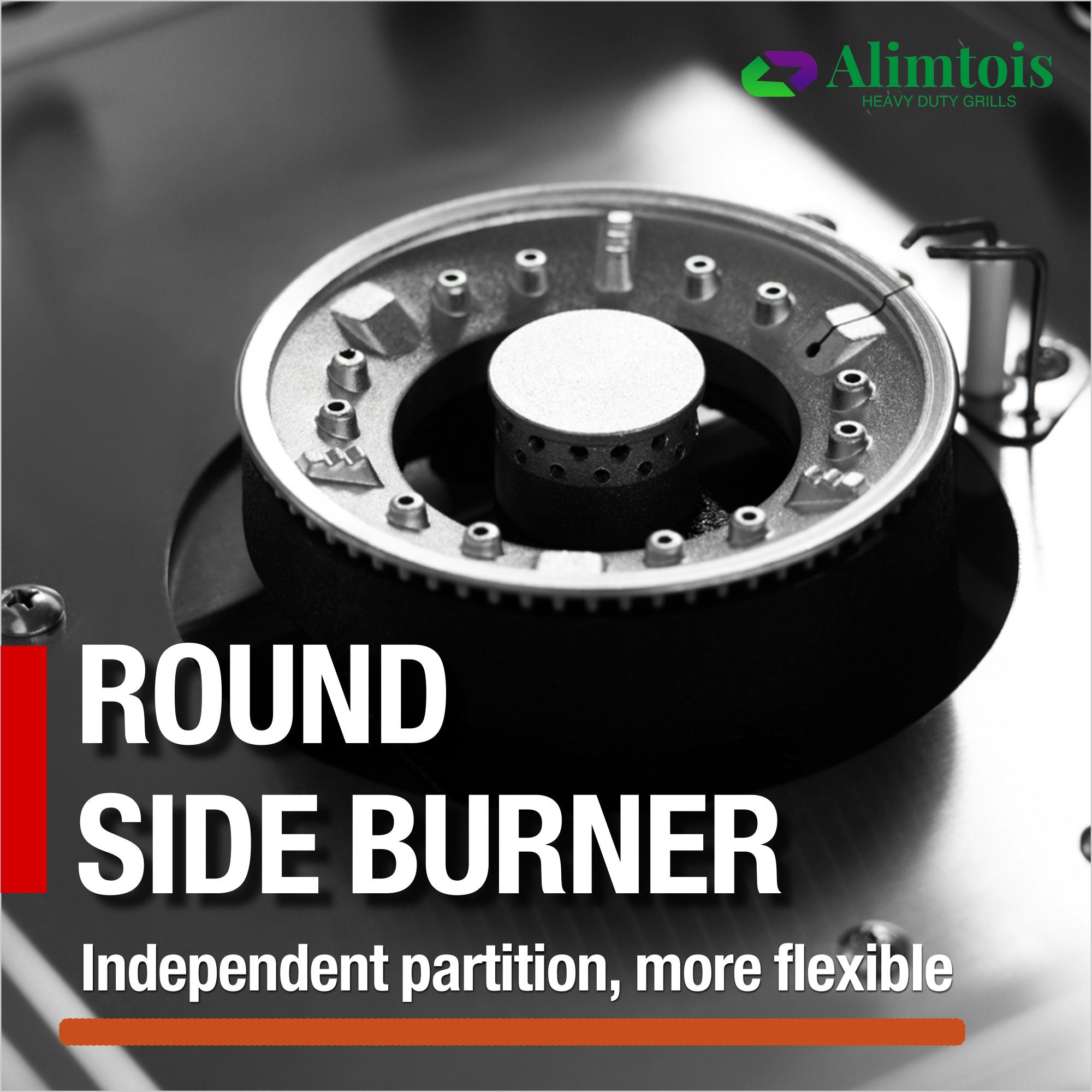 BBQ Island Outdoor Kitchen: 46-Inch 4-Burner 72000 BTU Modular Outdoor Grill Islands + Side Burner + Rotisserie + Granite Countertops for Backyard Family Gatherings Small Business